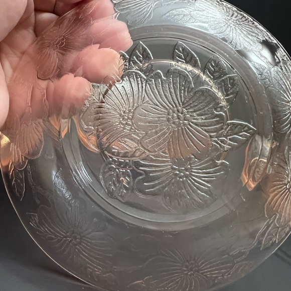 Macbeth Evans saucer set of 5 - Picture 5 of 7